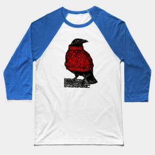 The Bejumpered Orange Crow Baseball T-Shirt